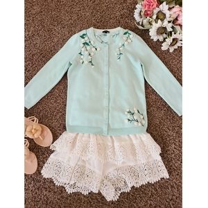 Floral cardigan